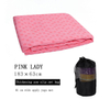 Best Anti Slip Yoga Mat Towel Made of Microfiber with Silicone Dots Wholesale