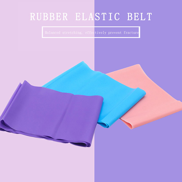 Exercise Band, Long Resistance Bands, Sport Yoga Elastic Bands Natural Latex Elastic Exercise Equipment for Physical Therapy, Pilates, Stretch, Yoga, Strength Training Workout.