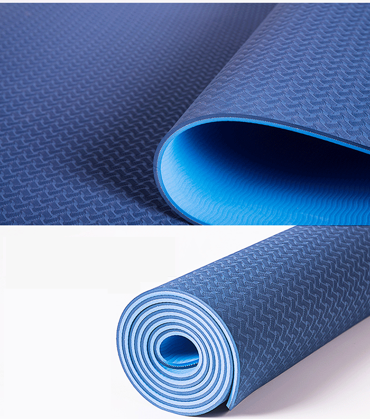 Custom TPE Yoga Mats with Double Colors , Bestselling Yoga Mats Buy professional yoga mat