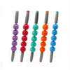 New Yoga Slimming Massage Stick Muscle Relaxation Tool Multi-Functional Yoga 3/5 Hedgehog Balls Massage Stick
