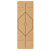  Custom Logo Non-Toxic Rubber Backing, Natural Sustainable Cork Resists Germs and Odor Pilates Eco-friendly Natural Rubber Cork Yoga Mat