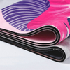 Custom Microfiber Suede Natural Rubber Yoga Mat -- Foldable, Travel Mat, Lightweight