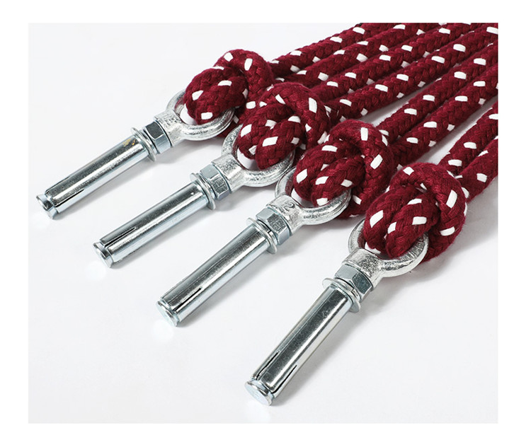 Wholesale Iyengar Yoga Wall Hang Rope Mount Kit Antigravity Inversion