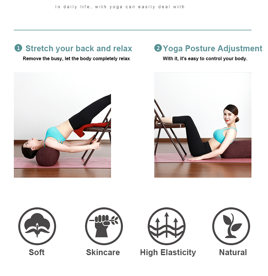 Hot Selling Pilates Cushion Yoga Pillow for Restorative Yoga High