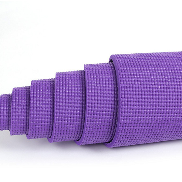 Wholesale Natural Outdoor and Indoor Fitness Exercise Gym Custom Printing PVC Mat