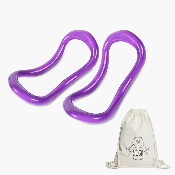 ​Training Yoga Circles Pilates Ring Home Fitness Rings for Stretching, Exercise, Workout, Massage, Resistance Support Tool- Yoga Ring